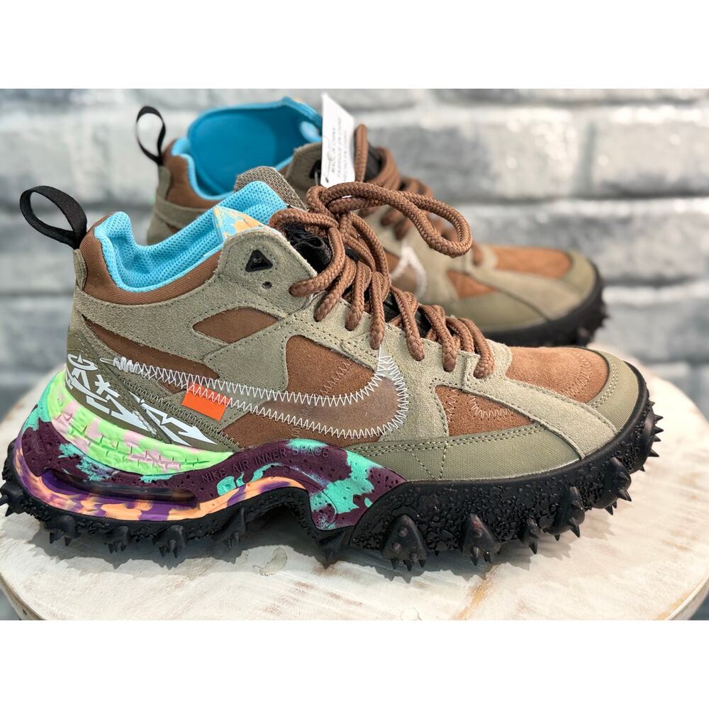 Off-White Nike Air Terra Forma Archaeo Brown Size 7.5